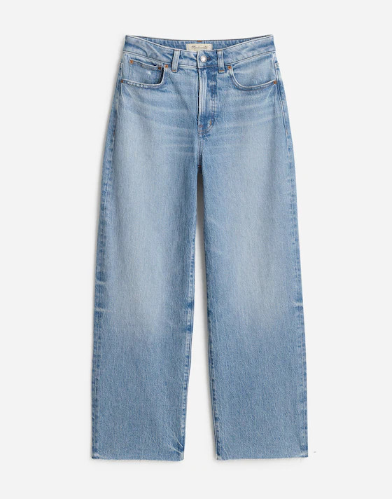 The Curvy Perfect Vintage Wide-Leg Crop Jean | Madewell