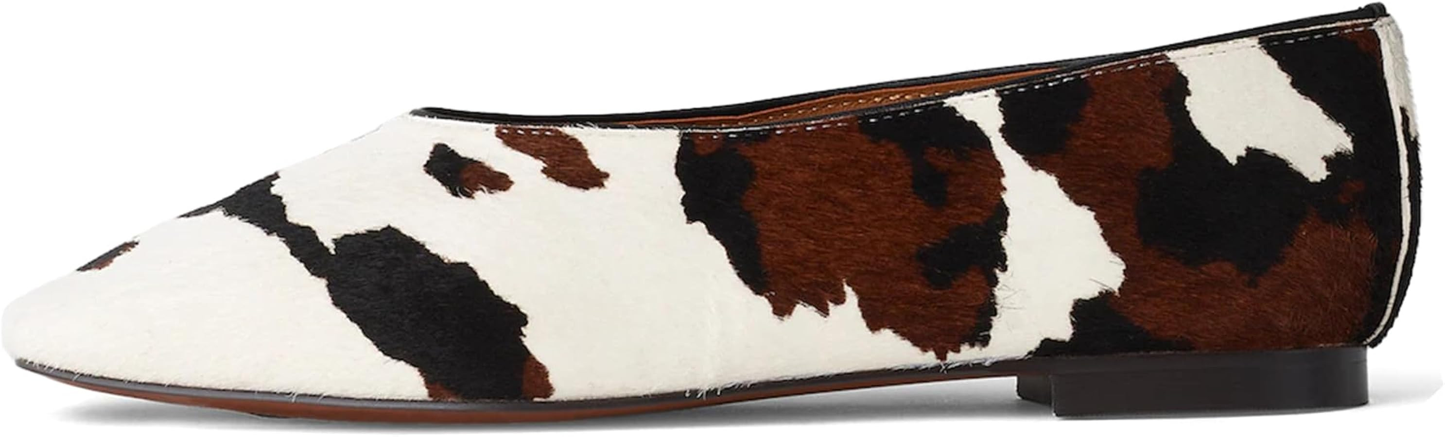 Studded Ballet Flats for Women Suqare Toe Slip on Leather Ballet Shoes Comfortable Loafers Walkin... | Amazon (US)