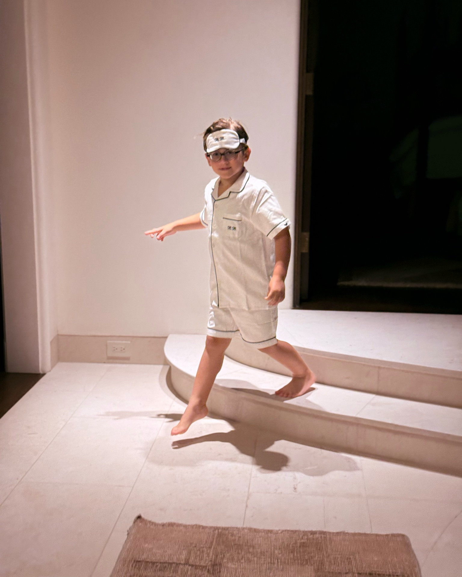 Boots grew out of his old PJs and requested some new shorts one - only if they had a matching eye mask 😂😍
These look adorable on him. 
I ordered a size up and added the personalization 🪡

#LTKmomlife #LTKKids #LTKTravel