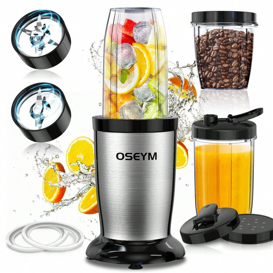 OSEYM Blender, Upgrade 19-Piece Blender For Shakes And Smoothies, 850W Personal Blender With 2 * ... | SHEIN