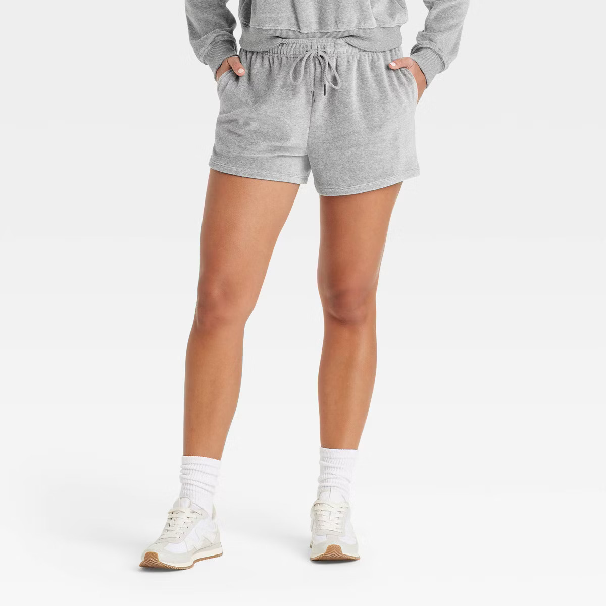Women's Leisure Studio High-Rise Velour Shorts - Universal Thread™ | Target