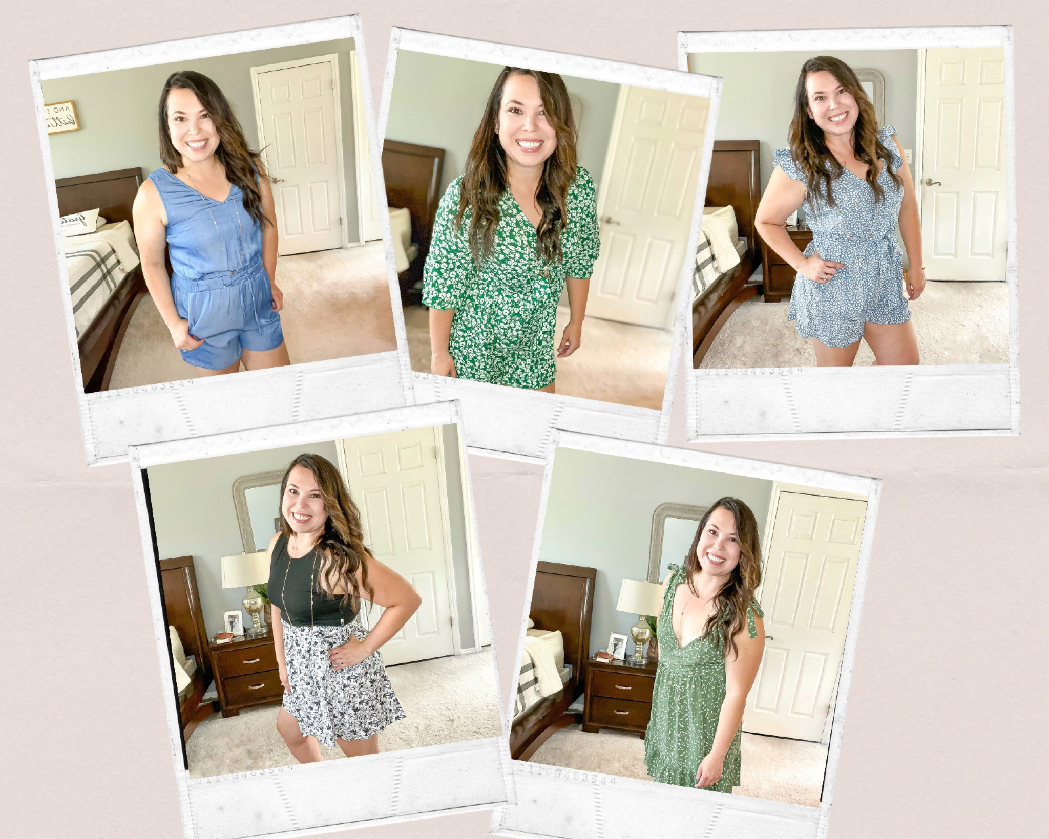 Midsize rompers, midsize dresses 
Wearing large in all outfits!

#LTKmidsize #LTKunder50 #LTKcurves