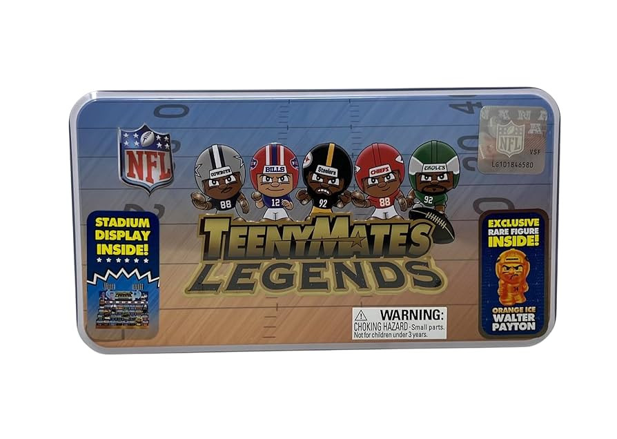 Teenymates Party Animal 2026 NFL Legends Series 4 Figures, Team Colors, One Size NFL Legends 2026... | Amazon (US)