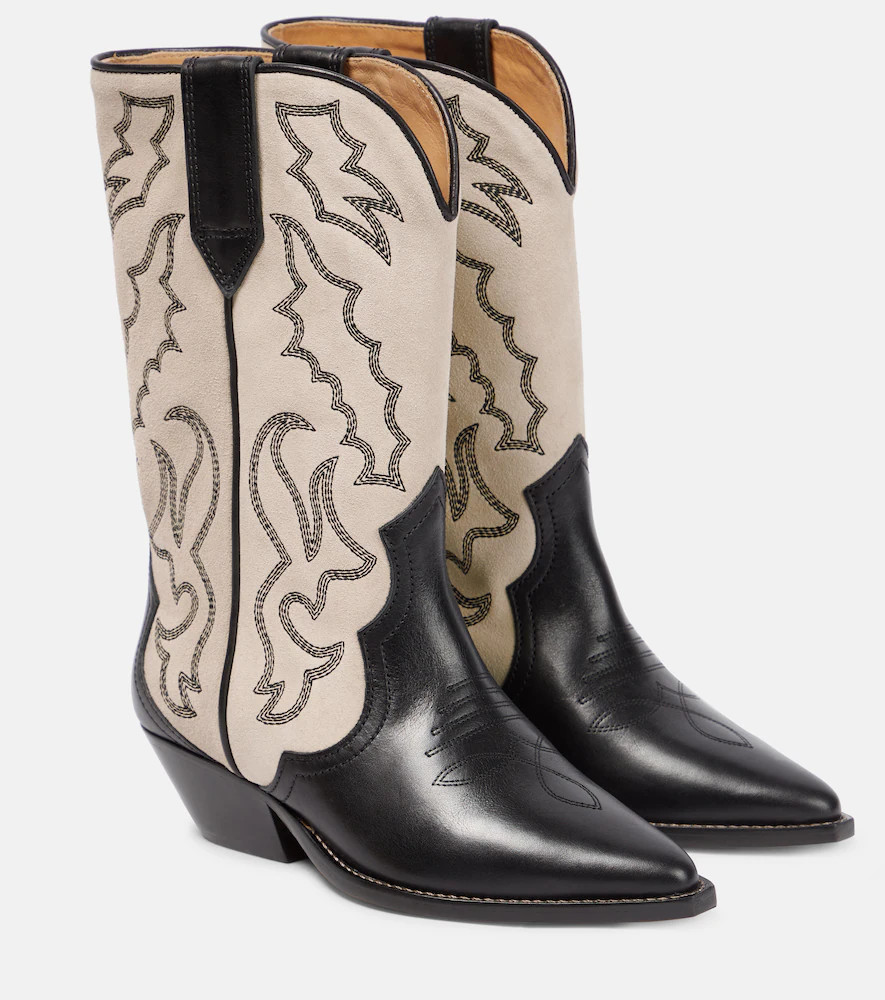 Isabel Marant Duerto leather cowboy boots | Mytheresa (US/CA)
