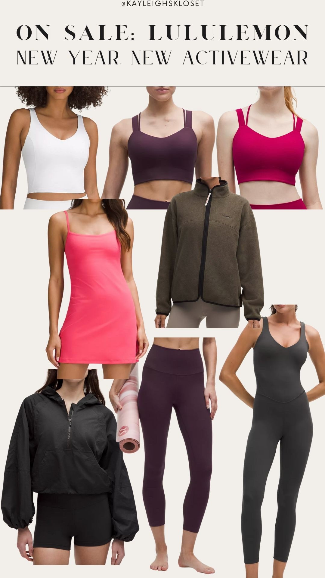 Sale alert: start your new years goals early with new Lululemon activewear 

#LTKselfcare #LTKActive