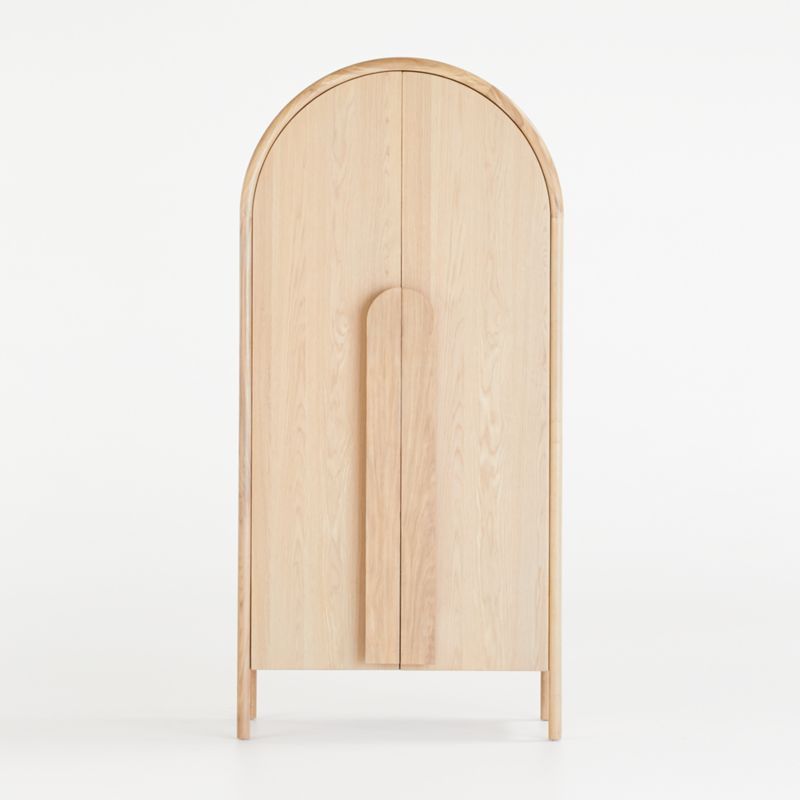 Annie Natural Storage Cabinet by Leanne Ford + Reviews | Crate & Barrel | Crate & Barrel