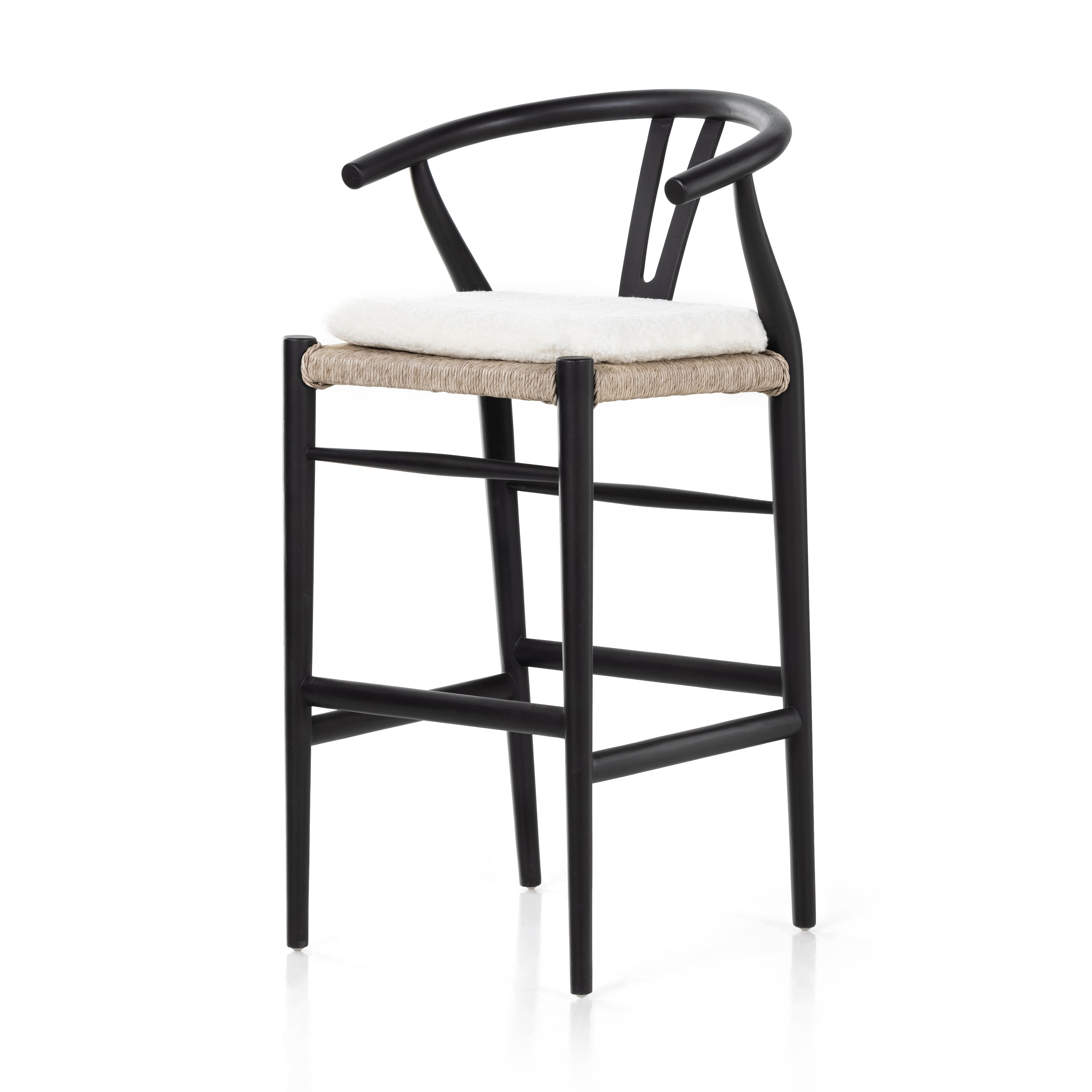 Muestra Bar Stool W Cushion | Burke Decor