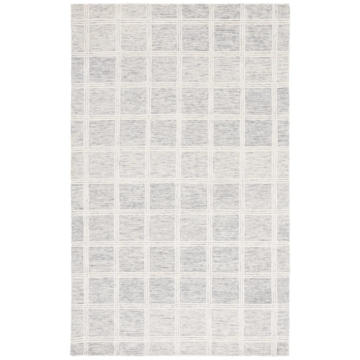 Franklinton Hand Tufted Wool & Cotton Plaid Rug | Wayfair North America