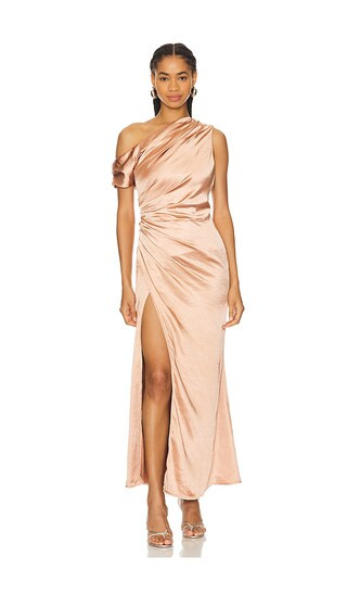 Retreat Dress in Copper | Revolve Clothing (Global)