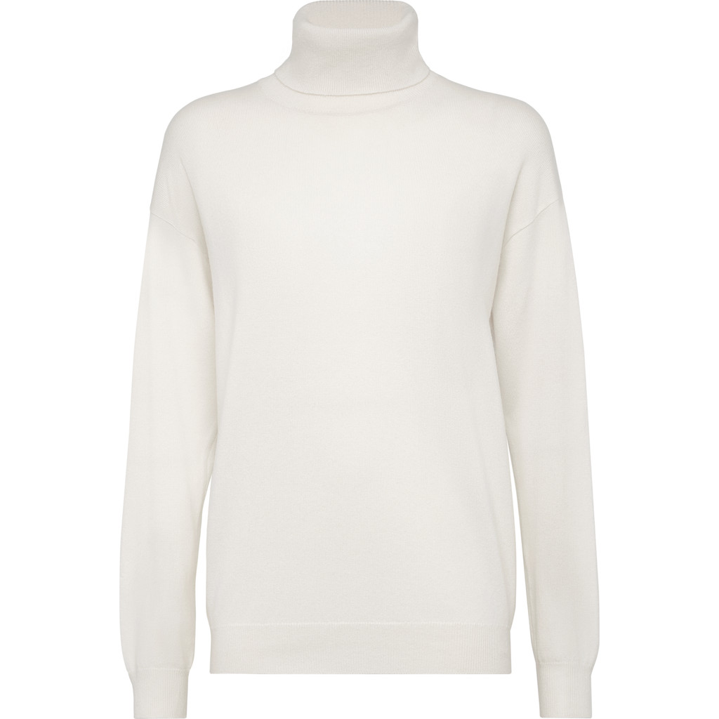 Brunello Cucinelli Turtleneck sweater in White at Nordstrom, Size X-Small Eu | Nordstrom