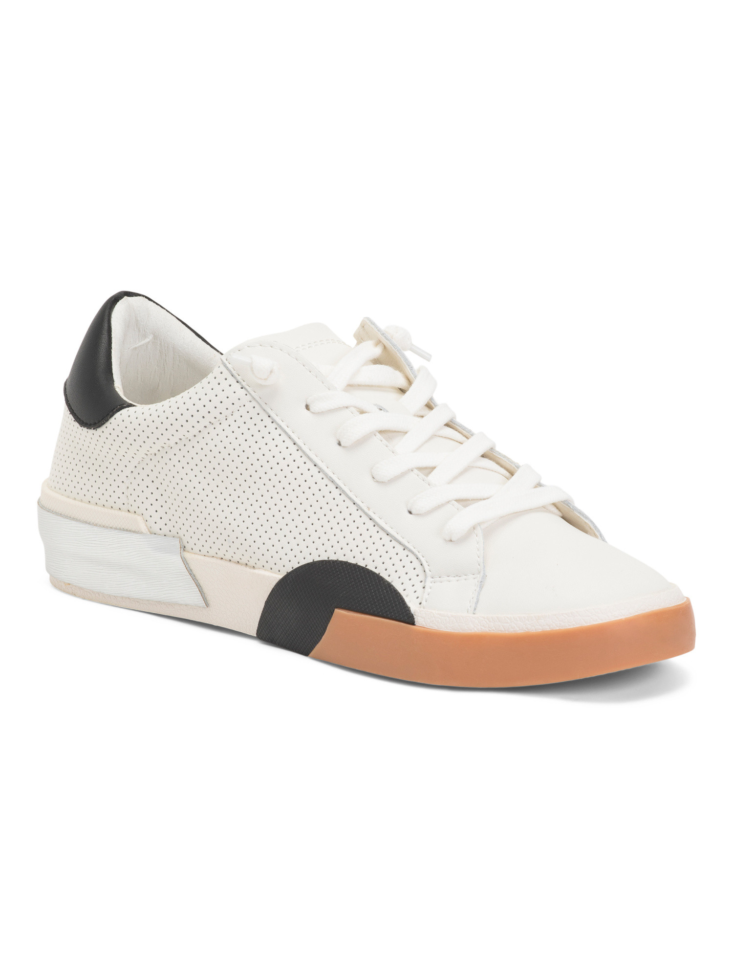 Leather Zina Perforated Sneakers | Marshalls