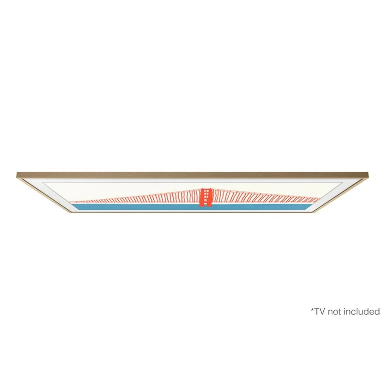 Samsung Customizable Bezel for Samsung The Frame 55" (Modern Teak) | Walmart (US)