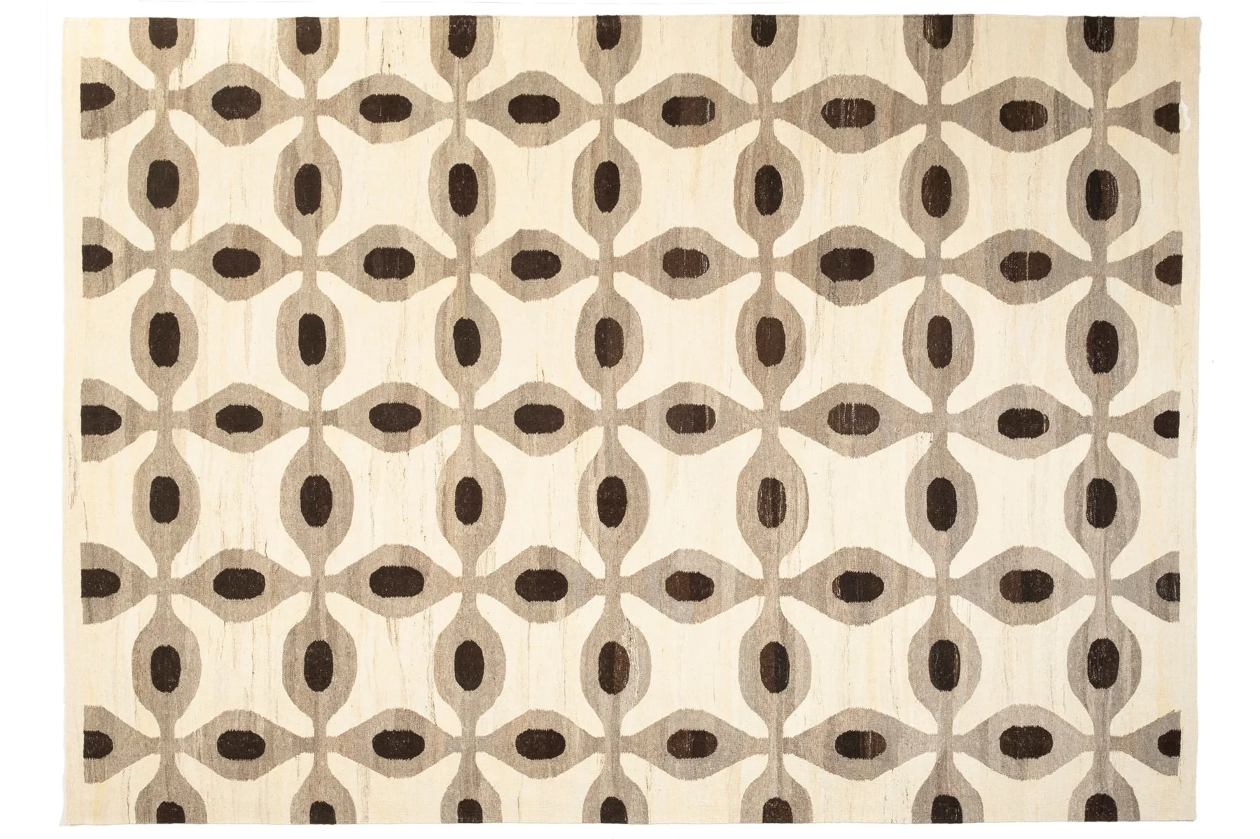 Custom Size Flatweave Rug, Beige - Yonca | Revival Rugs Inc