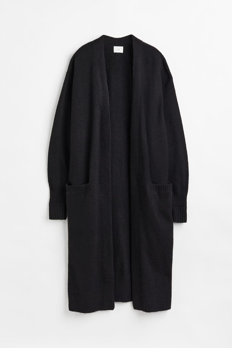 Long fine-knit cardigan | H&M (UK, MY, IN, SG, PH, TW, HK)