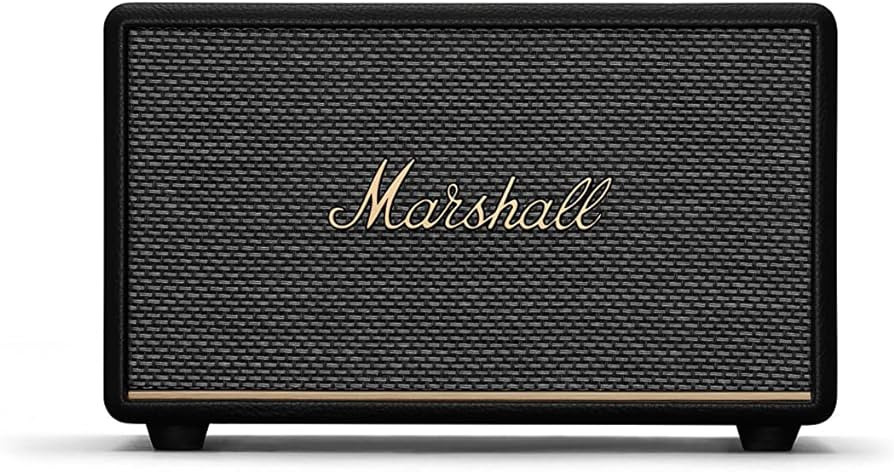 Marshall Acton III Bluetooth Home Speaker, Black | Amazon (US)