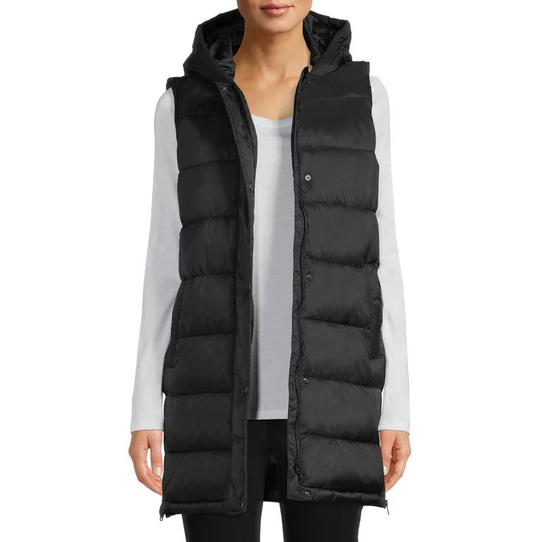 Swiss Tech Women's and Plus Hooded Tunic Vest | Walmart (US)