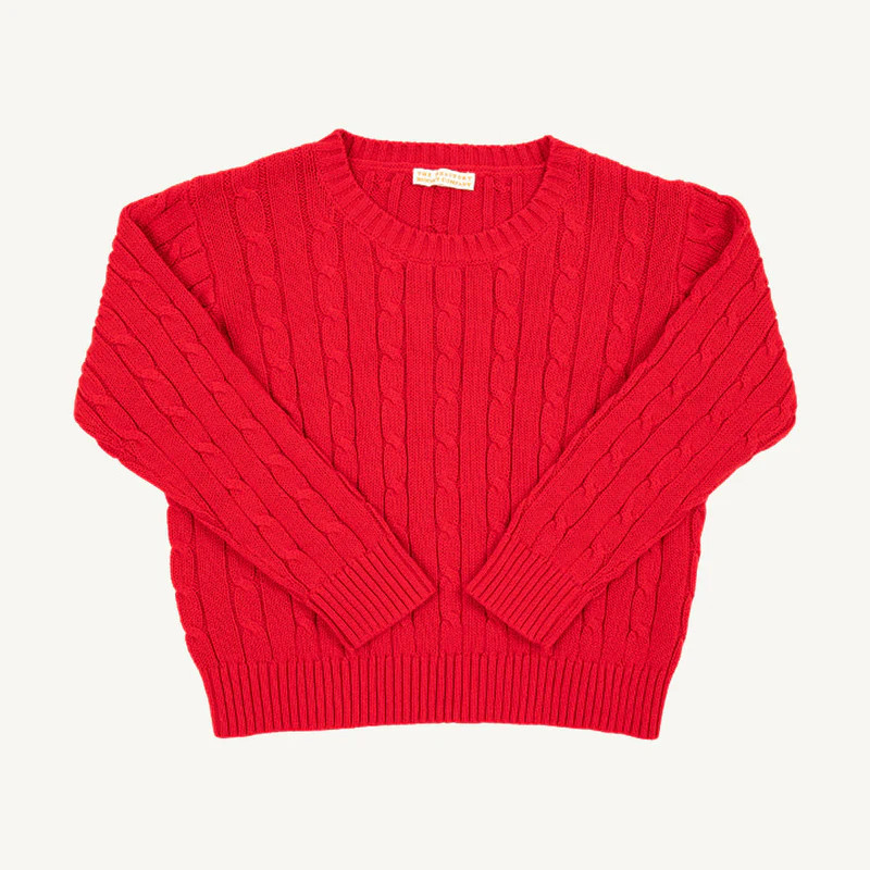Crawford Crewneck (Unisex) - Richmond Red | The Beaufort Bonnet Company