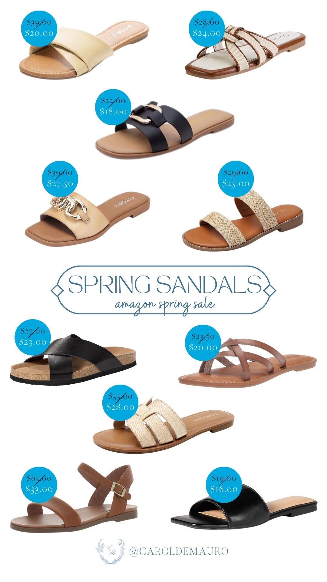 These high-quality sandals are the pairs you’ll be reaching for all season long—and they’re currently marked down for the Amazon Spring Sale. Snag these classic braided and woven styles now to keep your spring wardrobe comfortable, chic, and perfectly on-trend!

spring sandals, budget friendly, casual look, shoe inspo, resort wear, beach vibes, easy to wear, creator favorites 2026

#LTKSaleAlert #LTKSeasonal #LTKU