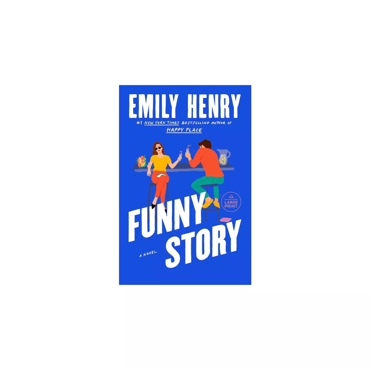 Funny Story - Large Print by  Emily Henry (Paperback) | Target
