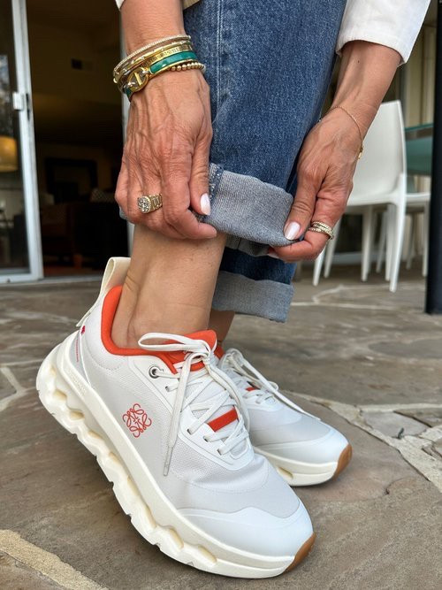 Loewe’s signature craftsmanship meets ON’s cutting-edge performance in this exclusive collab 👟✨ These limited-edition ‘Cloudtilt’ sneakers are crafted from recycled fibers with a touch of stretch for all-day comfort. Featuring both brands’ logos on the sides and tongues, they’re the perfect mix of fashion and function. So chic and easy to style with tons of outfits! 🔥

#LTKFinds #LTKStyle #LTKSneakers #LTKCollab #LTKFit #LoeweXON #ChicAndComfy 

#LTKShoeCrush #LTKStyleTip