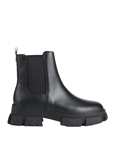 Steve Madden Woman Ankle boots Black Size 9 Soft Leather | YOOX (US)