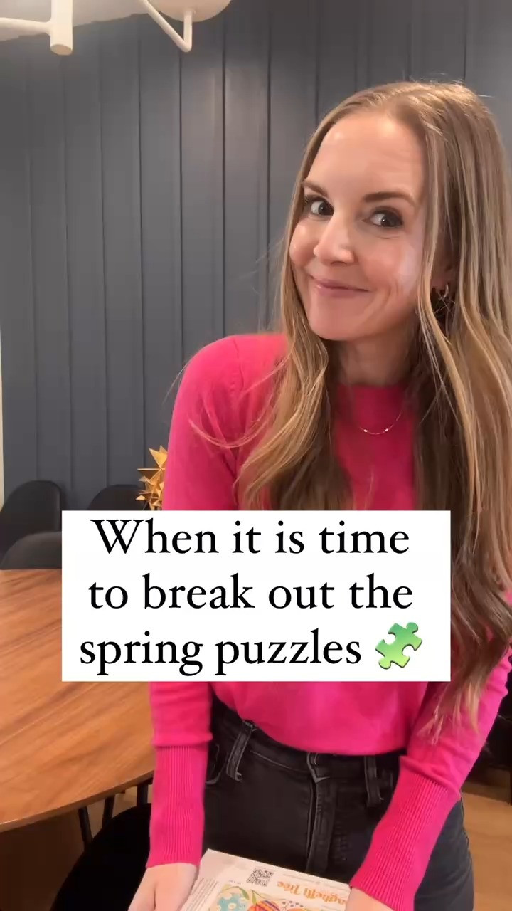 Someone on Instagram asked recently for a list of favorite spring puzzles and... they didn’t have to ask me twice! 

I love a good puzzle and they’re so fun to take along on spring break or work on at home (and they make great Easter basket gifts!).

Here are some of my favorite spring puzzles! 

 #LTKFamily