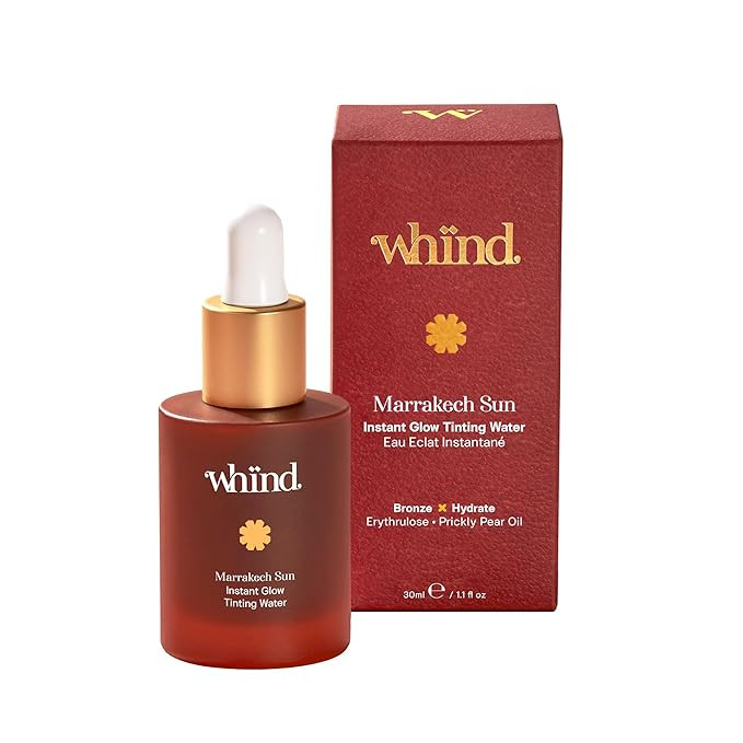 WHIND Marrakech Sun Tinting Water – Lightweight Self-Tanning Drops with Hyaluronic Acid & Glyce... | Amazon (US)