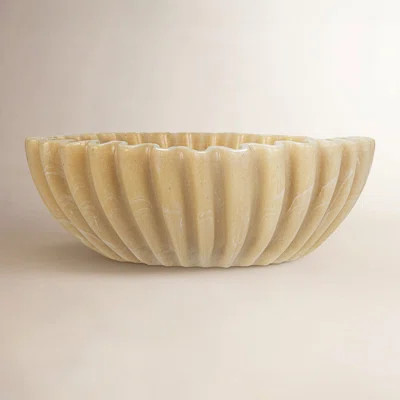 Pagoda Resin Fluted Bowl | Wayfair North America
