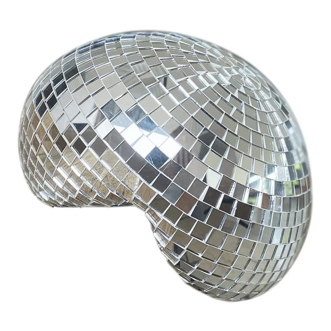 Tiny Melted Disco Ball Handcrafted Glass Mosaic Sculpture 7,1", Trendy Home Decor, Limited Editio... | Amazon (US)