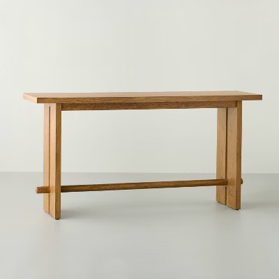 Console Table Aged Oak - Hearth & Hand™ with Magnolia | Target