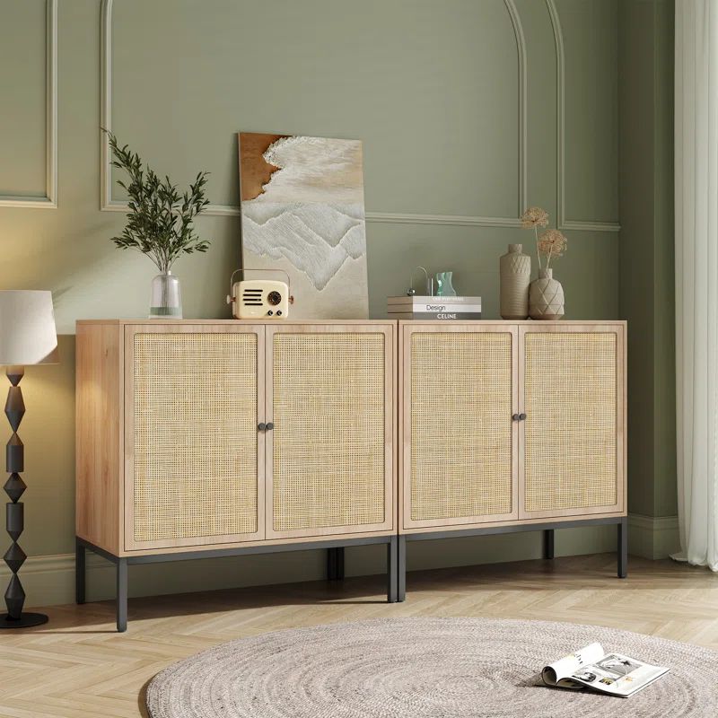 Acelynn 31.5'' Wide Sideboard (Set of 2) | Wayfair North America