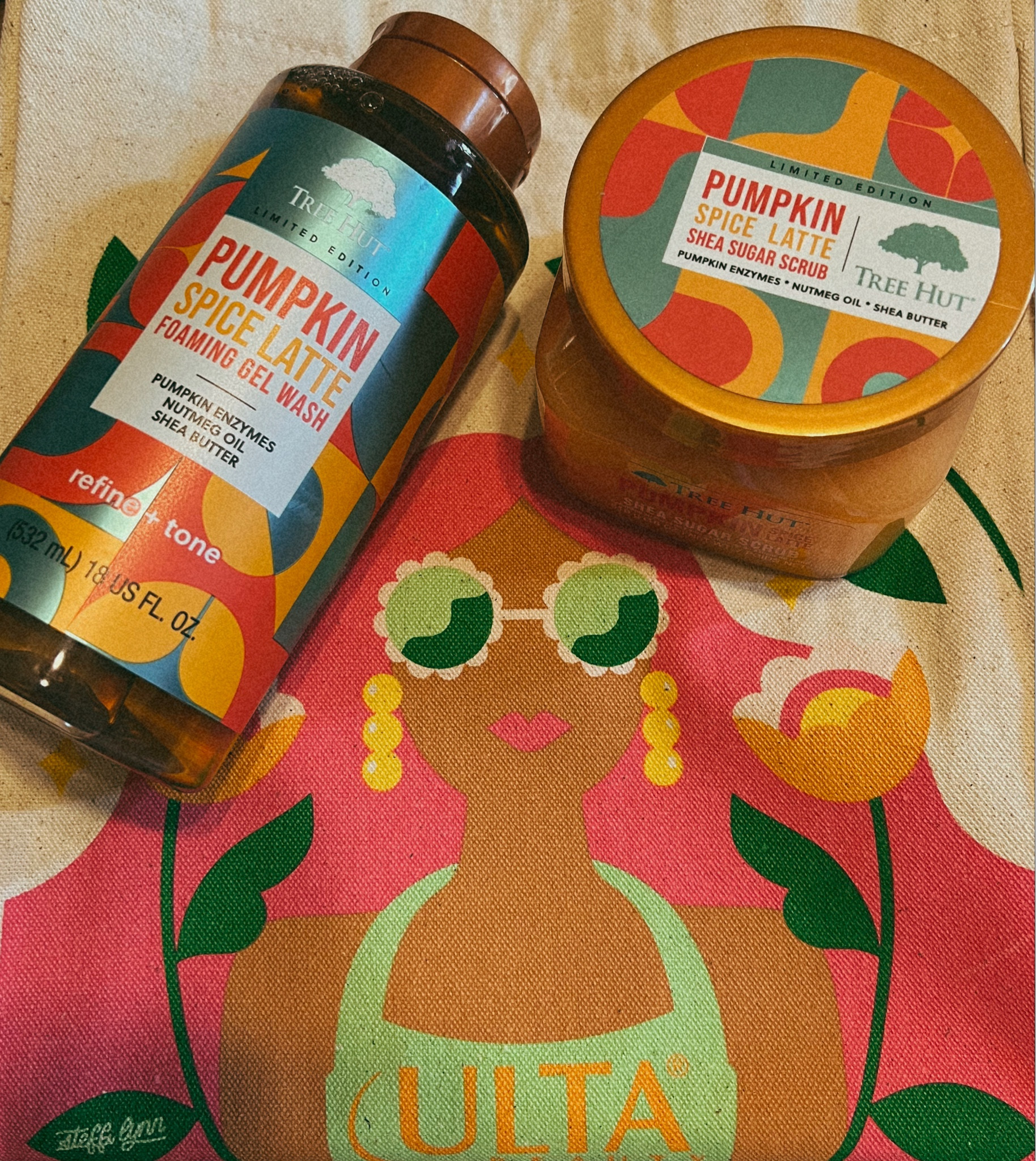 New Tree Hut scent at Ulta! This pumpkin spice latte scent will have you ready for fall! Snag it today & when you buy a shave oil, you get the sugar scrub/whipped body butter 50% off! 

#LTKbeauty #LTKSeasonal #LTKunder50