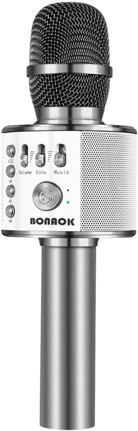 BONAOK Wireless Bluetooth Karaoke Microphone,3-in-1 Portable Handheld Karaoke Mic Speaker Machine... | Amazon (US)