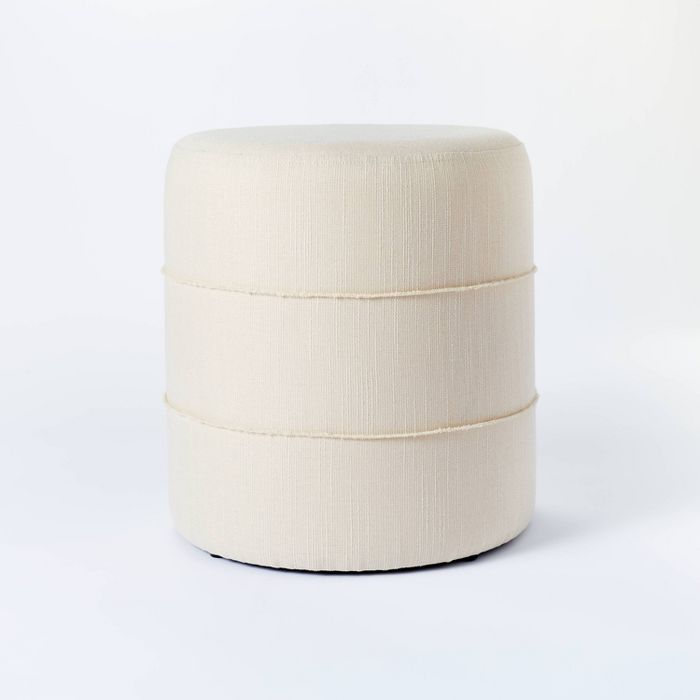 Catalina Mudcloth Round Ottoman - Threshold™ designed with Studio McGee | Target