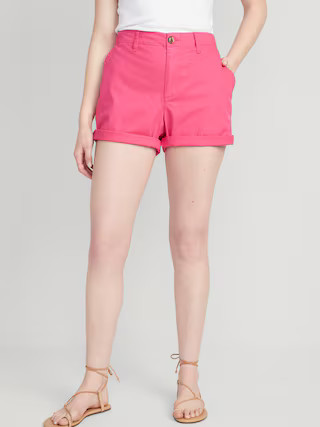 High-Waisted OGC Pull-On Chino Shorts -- 3.5-inch inseam | Old Navy (US)