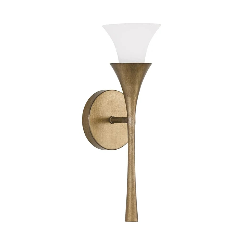 Capital Lighting 655711 Nola 16 Inch Tall Wall Sconce one_size | 655711ML | Lowe's