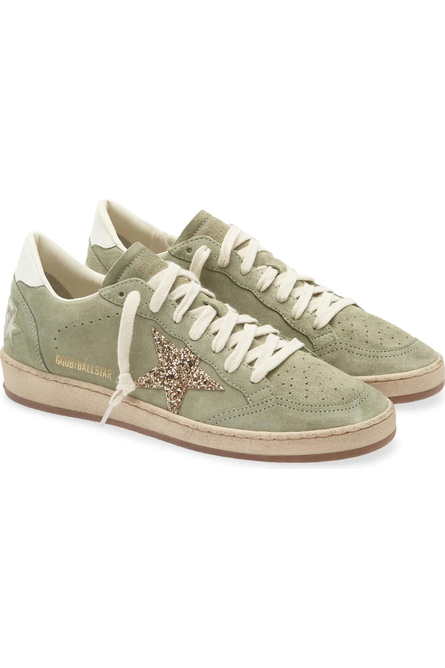 Golden Goose Ball Star Glitter Low Top Sneaker (Women) | Nordstrom | Nordstrom