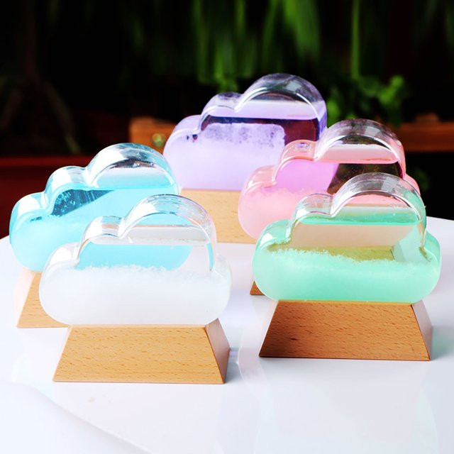 BetterZ Weathers Predictor Decor Cloud Shaped High Clarity Stable Base Creative Weathers Forecast... | Walmart (US)