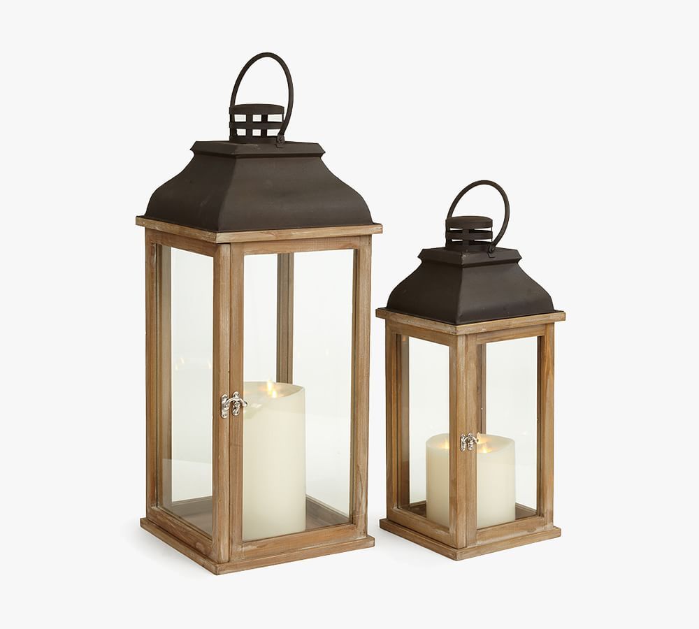 Camelo Lanterns - Set of 2 | Pottery Barn (US)