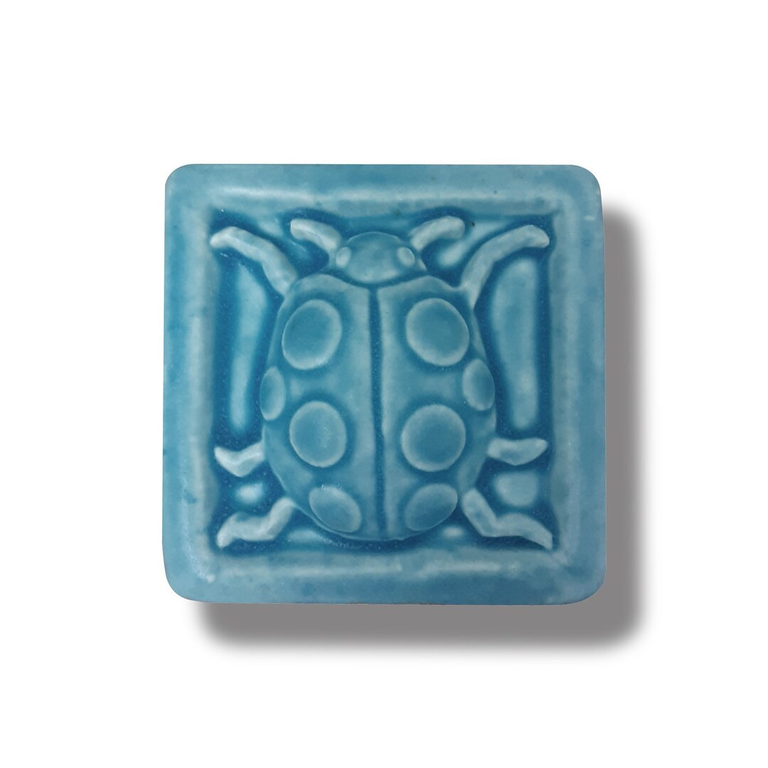 Ladybug Tile Garden Theme, Ceramic Lady Bug, Insect Theme 3x3 Tile - Etsy | Etsy (US)