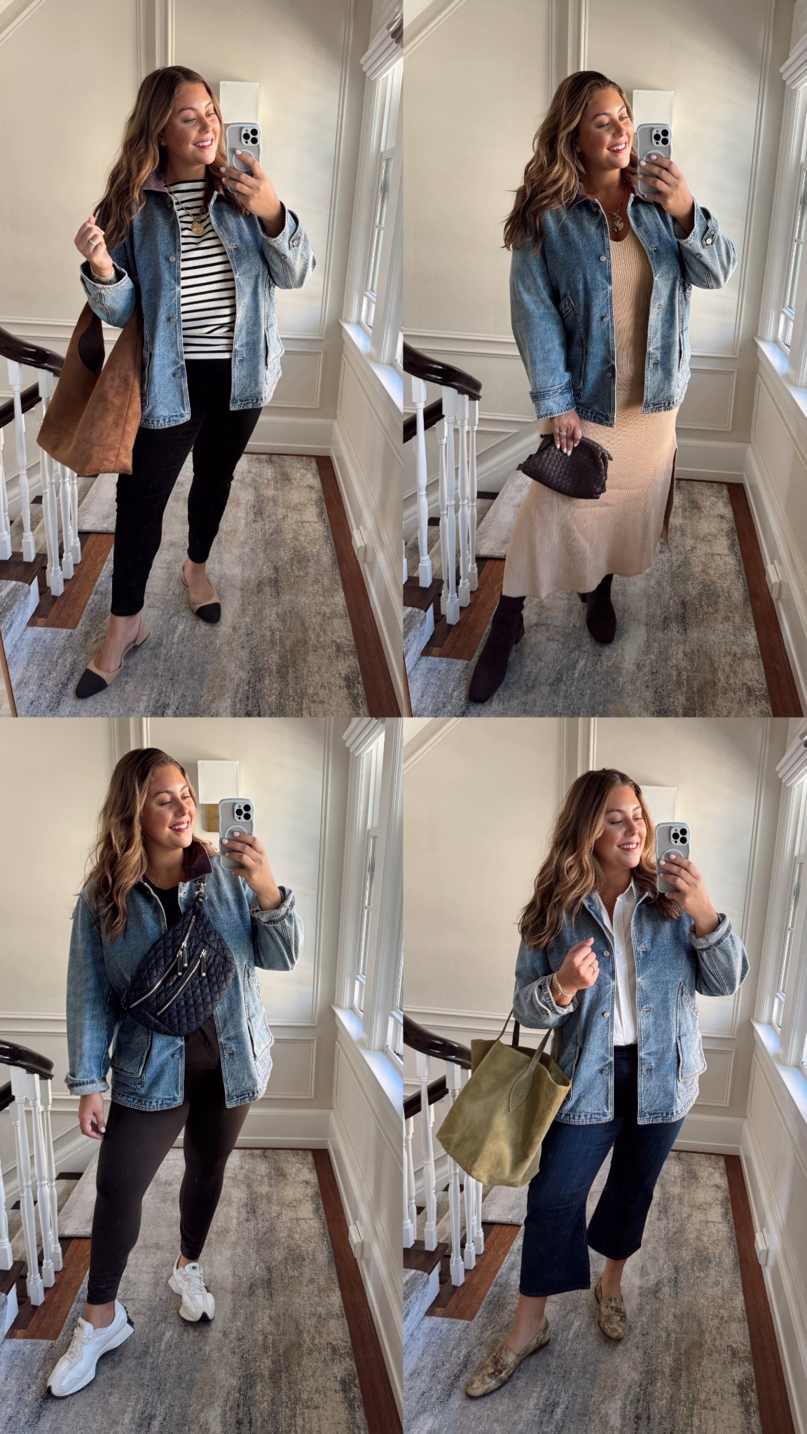 4 ways to style a barn jacket - wearing size XXL in barn jacket. Sharing similar styles. Fall outfit inspo 

#LTKStyleTip #LTKSeasonal #LTKPlusSize