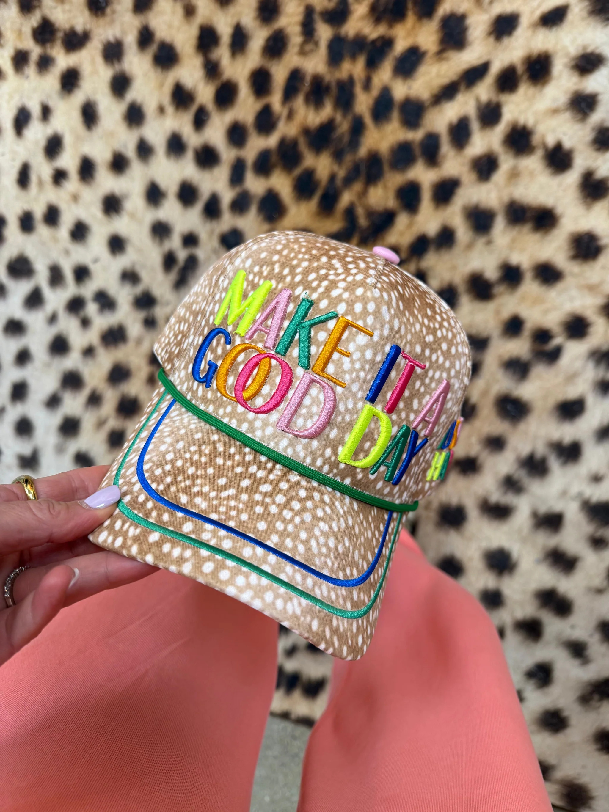 Make It a Good Day Fawn Hat- Pre Order | Poppy & Pine