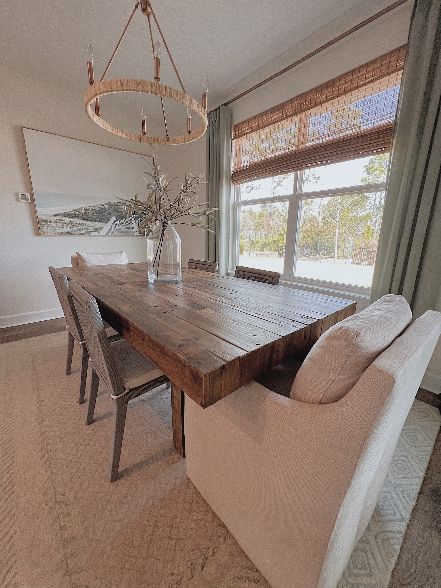 Our coastal dining room transformation 

Living room, bedroom, dining room, bathroom, nursery, kitchen, office, entry, furniture, decor, home decor, target, target sale, wayfair, joss and main, kirklands, pottery barn, west elm, crate and barrel, rejuvenation, lighting, chandelier, lamp, area rug, desk, bookshelf, sofa, sectional, chair, dining table, bed, bunk bed, crib, rattan, cane, coastal, modern coastal, modern organic, traditional, southern, curtains, gold curtain rod, coastal artwork 

#LTKhome #LTKstyletip #LTKsalealert