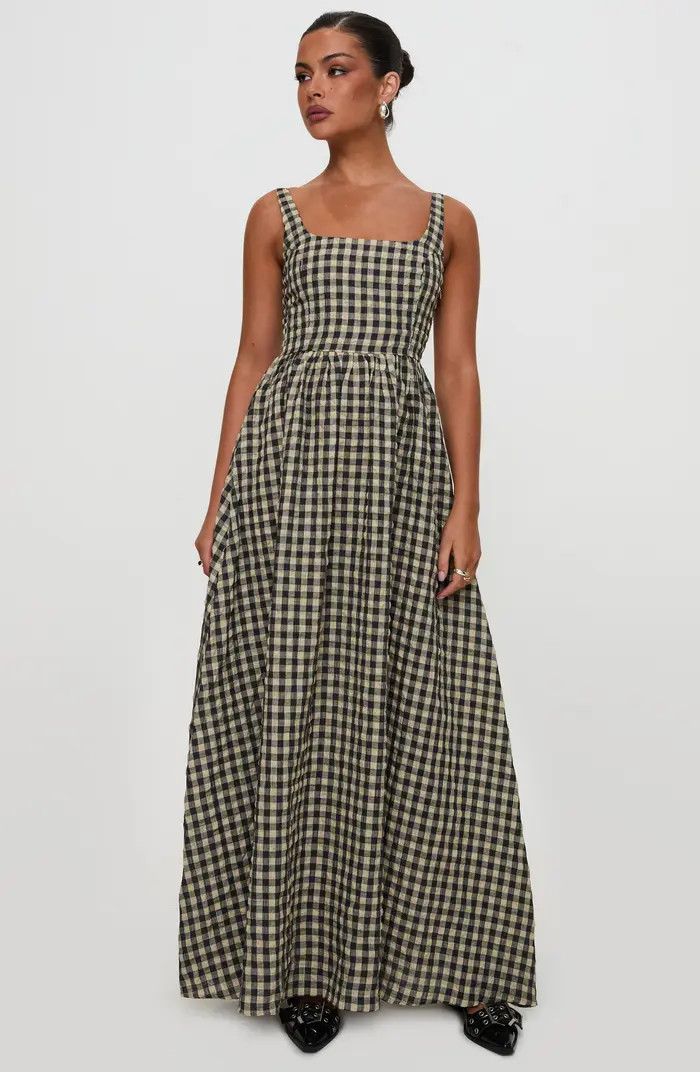 Cartmel Gingham Check Maxi Dress | Nordstrom