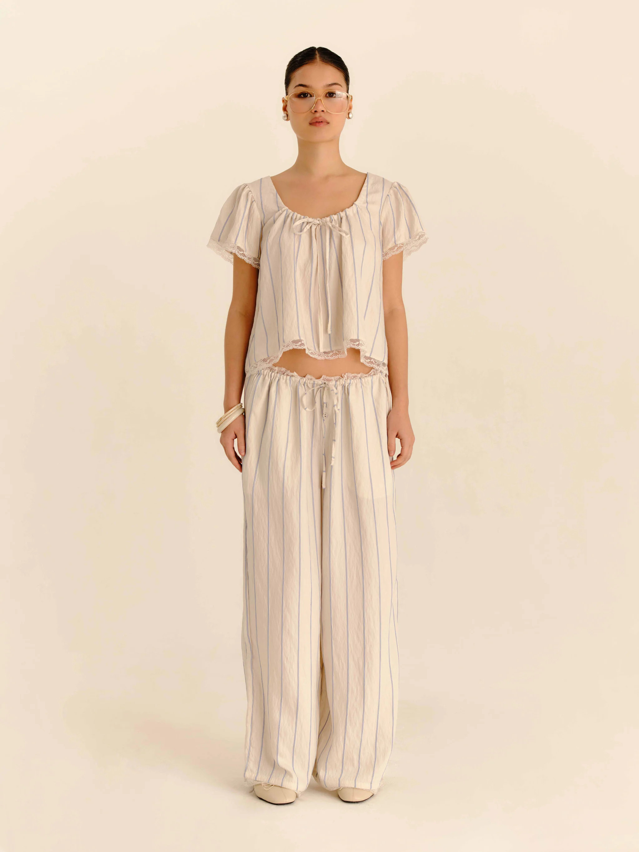Nunu Blouse - French Stripe | Leny Clo (Global)