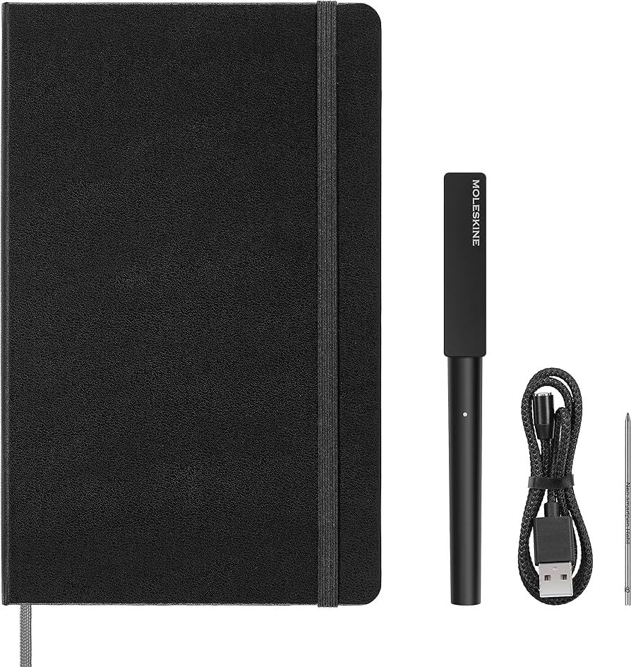 Moleskine Smart Writing Set Smart Notebook & New Smart Pen (2022) - Store Handwritten Notes Digit... | Amazon (US)