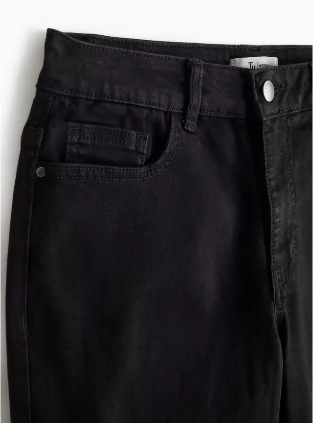 PETITE Black Straight Leg Denim Jeans 18 | Tu Clothing