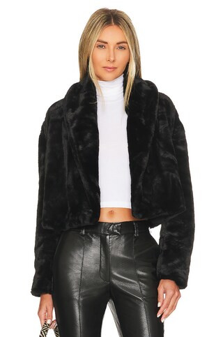 BLANKNYC Faux Fur Jacket in Double Date from Revolve.com | Revolve Clothing (Global)