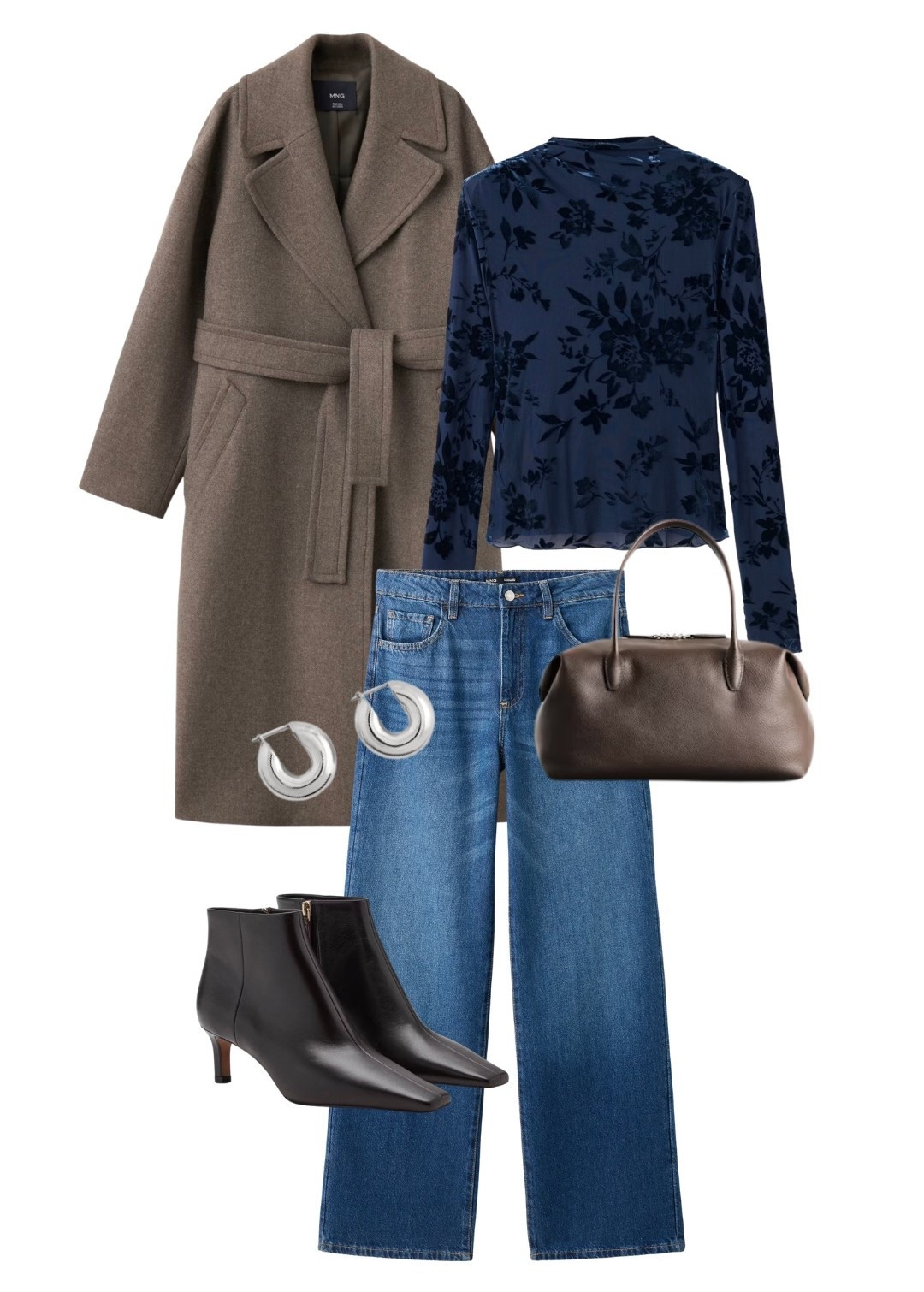 Plus Size jeans & a nice top outfit inspiration. 

Beautiful wool coat + plus size denim and top from Mango which has such a beautiful plus size range

#LTKuk #LTKautumn #LTKplussize