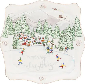 Juliska Berry & Thread North Pole Ceramic Sweets Tray | Nordstrom | Nordstrom